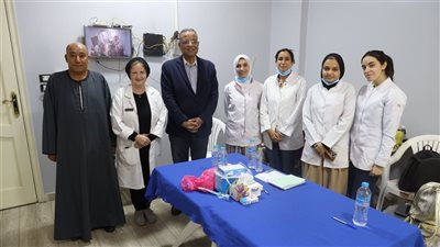 2830 مستفيدا في قافلة طبية للمركز القومي للبحوث بقرى المنوفية