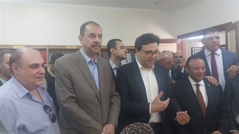 زيارة وزير الثقافة