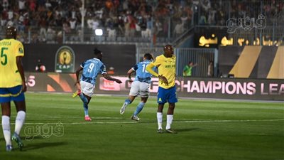 دوري أبطال أفريقيا، بيراميدز يتقدم على صن داونز بهدف 