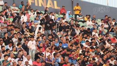 جماهير الزمالك والأهلي تشجع بيراميدز في نهائي دوري أبطال أفريقيا (صور)