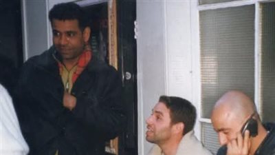 محمود البزاوي ينشر صورة من كواليس تصوير فيلم 