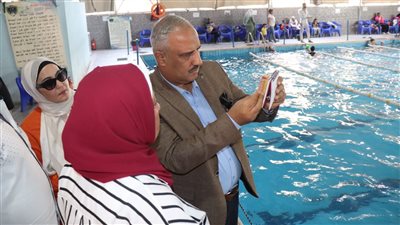 الشباب والرياضة بالجيزة تطلق حملة لمتابعة حمامات السباحة استعدادا لموسم الصيف وعيد الأضحى