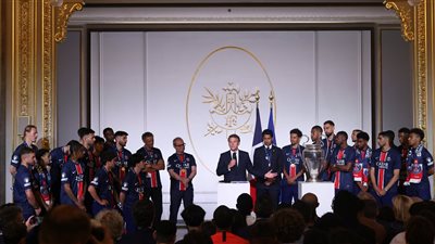 ماكرون مشيدا بلاعبي سان جيرمان: أخيرا لقب دوري أبطال أوروبا في باريس 