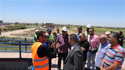 شركة الصرف الصحي بالإسكندرية تستقبل وفدًا من هيئة المياه الأردنية