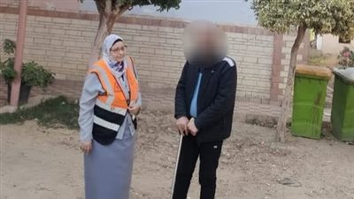 استجابة فورية، إيداع مسن بلا مأوى دار رعاية بالدقهلية 