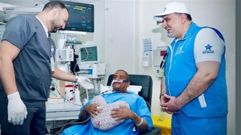 الحاج المصرى المصاب