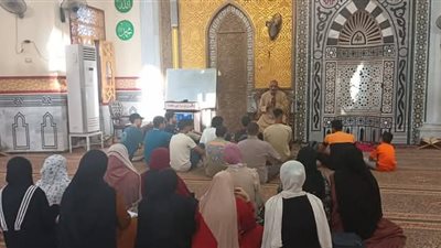 التعليم الثانوي الأزهري بالوادي الجديد ينضم لمبادرة المراجعات النهائية بالمساجد 
