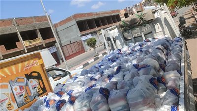 أوقاف الغربية تسلم 1400 شنطة سلع غذائية للتضامن الاجتماعي 
