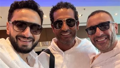 منهم أحمد السقا وريهام حجاج، فنانون يؤدون فريضة الحج هذا العام (صور)