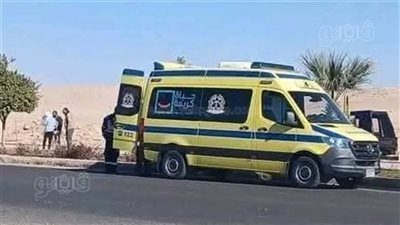 مصرع سيدة صدمتها دراجة نارية أعلى الطريق بأكتوبر