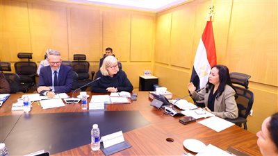 وزيرة التضامن تلتقي بعثة رفيعة المستوى من المفوضية الأوروبية