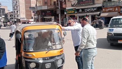 مصادرة 22 جهاز تضخيم صوت من التكاتك المخالفة في الدقهلية (صور) 