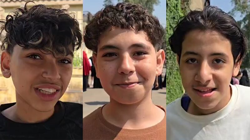 طلاب الشهادة الإعدادية