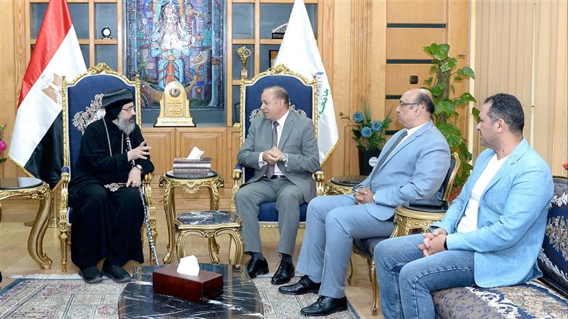 زيارة وفد الكنيسة