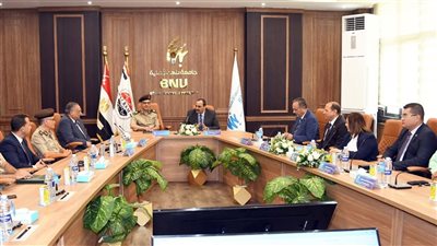 مركز البحوث الطبية والطب التجديدى يوقع بروتوكول تعاون مع جامعة بنها الأهلية