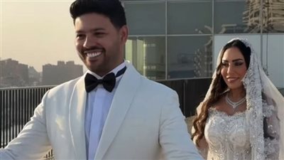 محمد شاهين يحتفل بزفافه على المنتجة رشا الظنحاني