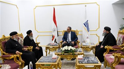 محافظ قنا يستقبل وفدًا من مطرانية الأقباط الأرثوذكس للتهنئة بعيد الأضحى