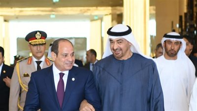 تفاصيل زيارة السيسي للإمارات ولقاء بن زايد
