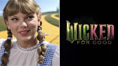 أول صورة لـ تايلور سويفت من فيلم WICKED: FOR GOOD