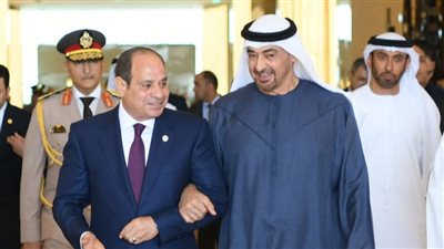 تفاصيل المباحثات المصرية الإماراتية بقصر الاتحادية 