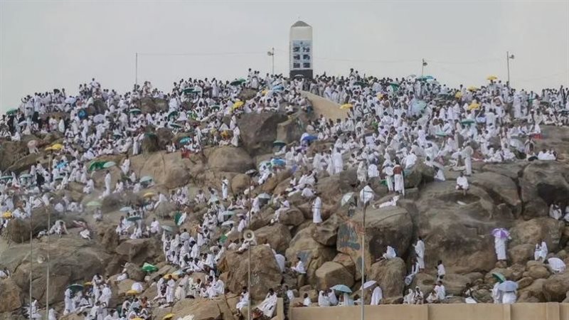 صعود الحجاج على جبل