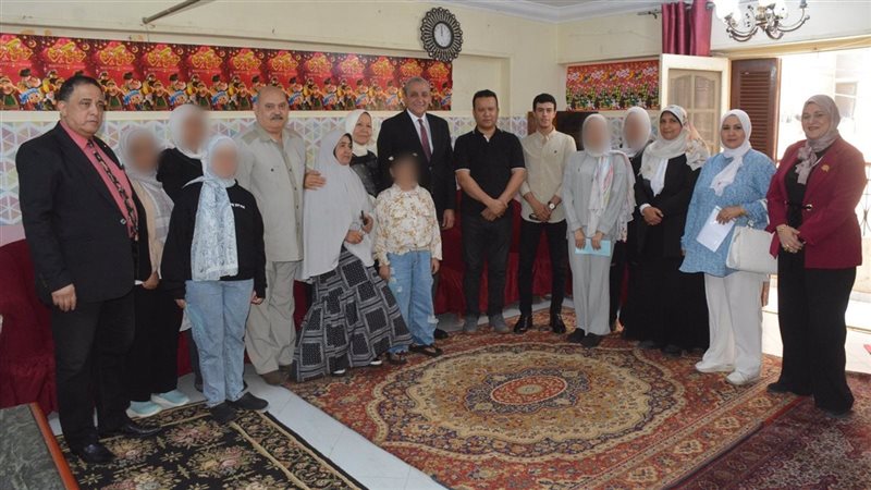 محافظ الغربية يشارك