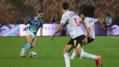 نهائي كأس مصر، بيراميدز يتقدم على الزمالك 0/1 في الشوط الأول (صور)
