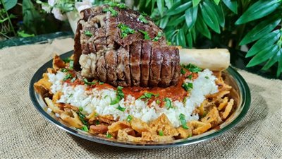 أكلة أول يوم العيد، طريقة عمل الفتة بالخل والثوم