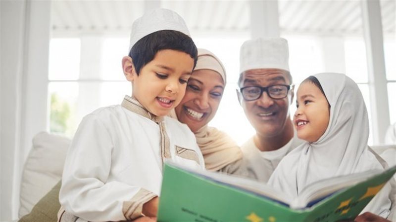 العيد مع الأبناء