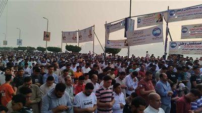 تكبيرات وفرحة على ضفاف النيل، الغربية ترسم لوحة إيمانية في صلاة عيد الأضحى (بث مباشر) 