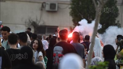 شماريخ وبلالين، احتفالات بعد صلاة عيد الأضحي بساحة الصديق بمصر الجديدة (صور)