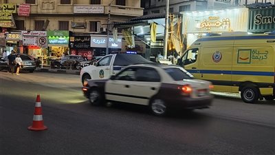 انتشار سيارات الإسعاف ورجال المرور بشوارع المنصورة قبل بدء صلاة عيد الأضحى (صور)