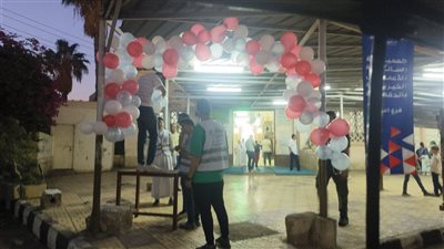 الساحات والمساجد تتزين بالبالونات الملونة قبل صلاة عيد الأضحى المبارك في الدقهلية (صور)