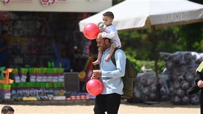 العائلات تتصدر المشهد في حديقة الأزهر بأول أيام عيد الأضحى (صور)