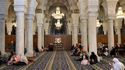 بث مباشر، نقل شعائر صلاة الجمعة من رحاب الجامع الأزهر الشريف بالقاهرة