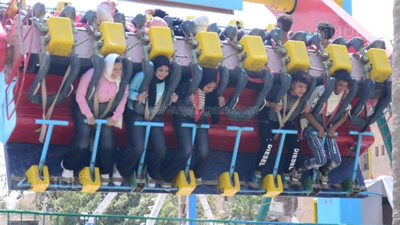 الملاهي بالحديقة