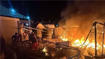 شهداء من النازحين وأحزمة نارية على حي الزيتون