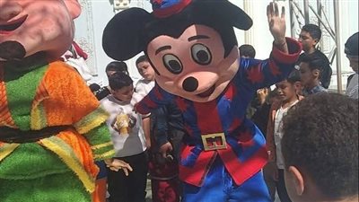 الشخصيات الكرتونية وحمامات السباحة، أبرز مظاهر الاحتفال بالعيد في مراكز الشباب بالقليوبية (صور)