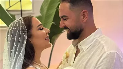 أسما شريف منير تعلن زواجها (صور)