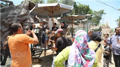 إقبال على الحديقة الدولية ثاني أيام عيد الأضحى (صور) 