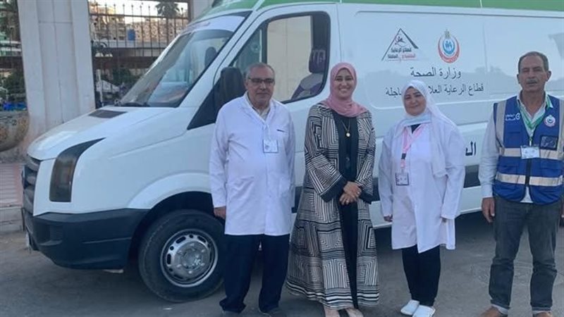 عيادة متنقلة بدمنهور،