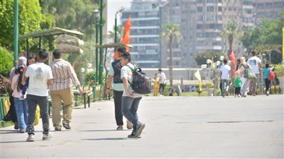 إقبال ضعيف على الحديقة الدولية ثالث أيام عيد الأضحى (صور)