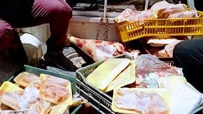 حملات العيد بأسيوط، ضبط لحوم فاسدة وأضاحي مذبوحة خارج المجازر ومئات المخالفات 
