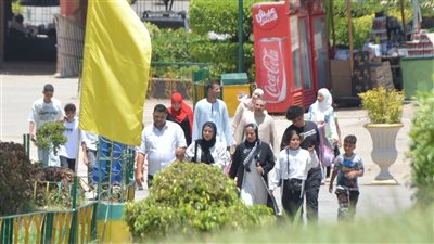 تزايد أعداد زوار الحديقة الدولية في ثالث أيام عيد الأضحى (صور)