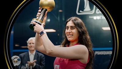 الإسكواش، نور الشربيني تتحدث عن حصد جائزة الأفضل في العالم