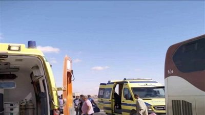  مصرع شخص وإصابة 13، دفن ضحية التصادم بطريق مصر– الإسماعيلية 