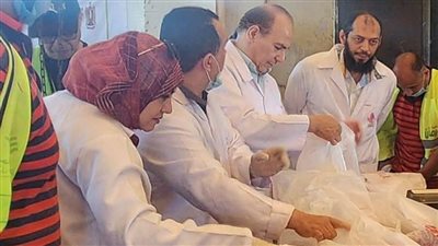  ذبح 968 أضحية بمجازر الطب البيطري بالمجان في ثانى أيام عيد الأضحى بالشرقية