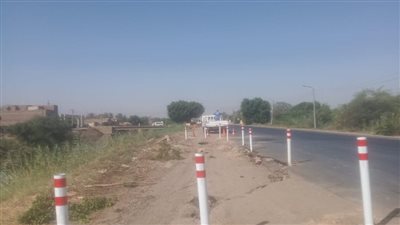 بدء أعمال صيانة طريق 