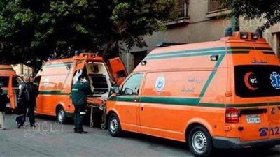 مصرع وإصابة 4 أشخاص  بحادث تصادم ميكروباص وتريللا في البحيرة 