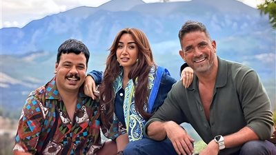 أمير كرارة وهنا الزاهد ينتهيان من تصوير فيلم الشاطر